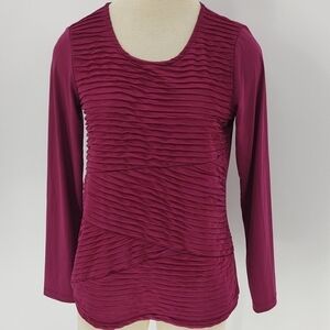 Christopher & Banks women's blouse long sleeves